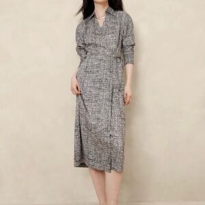 Banana Republic wrap dress Large